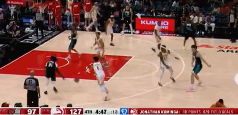 天天盈球直播-马上就有贡献！杨瀚森击地妙传 助飞西索科扣空篮